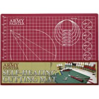 The Army Painter tapete de Corte autorreparable de Doble Cara de PVC Antideslizante – 3 Capas Cuadriculado en Miniatura…